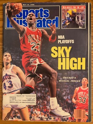 MICHAEL JORDAN, RARE, 1988 SPORTS ILLUSTRATED MAGAZINE, NBA LEGEND