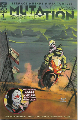 TEENAGE MUTANT NINJA TURTLES  MUTANT NATION (2024) #1 - Cover A - New Bagged (S)