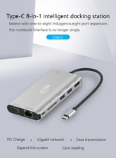 Type-C USB-C Multifunctional Multi-function Docking Station OT-9591B