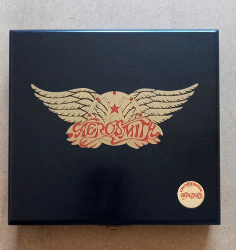 BOX 2 cd AEROSMITH Pandora's Toys 1994 Limited Edition n. 0729 Columbia