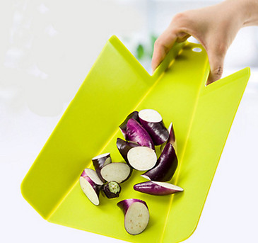 Kitchen Folding Chopping Blocks Cutting Board Plastic Chopping Board Foldable Cu
