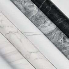 10M Kitchen Marble Worktop Covering Cupboard Self Adhesive Sticker Wrap Film