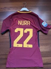Maglia AS ROMA 2017/2018 MATCH WORN INDOSSATA CON MATCHDAY 22 NURA
