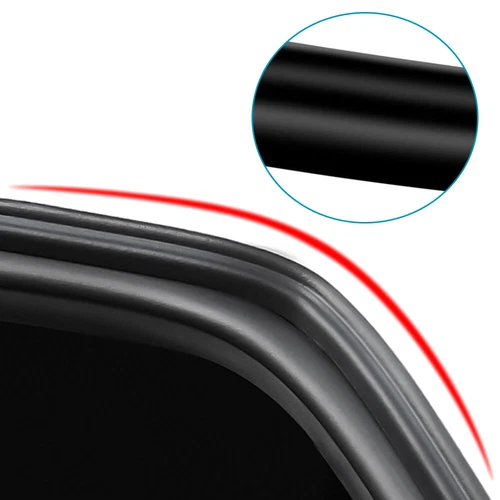 2M Rubber Car Door Trunk Seal Strip Weather Strip Edge Molding Trims Accessories - Picture 7 of 13