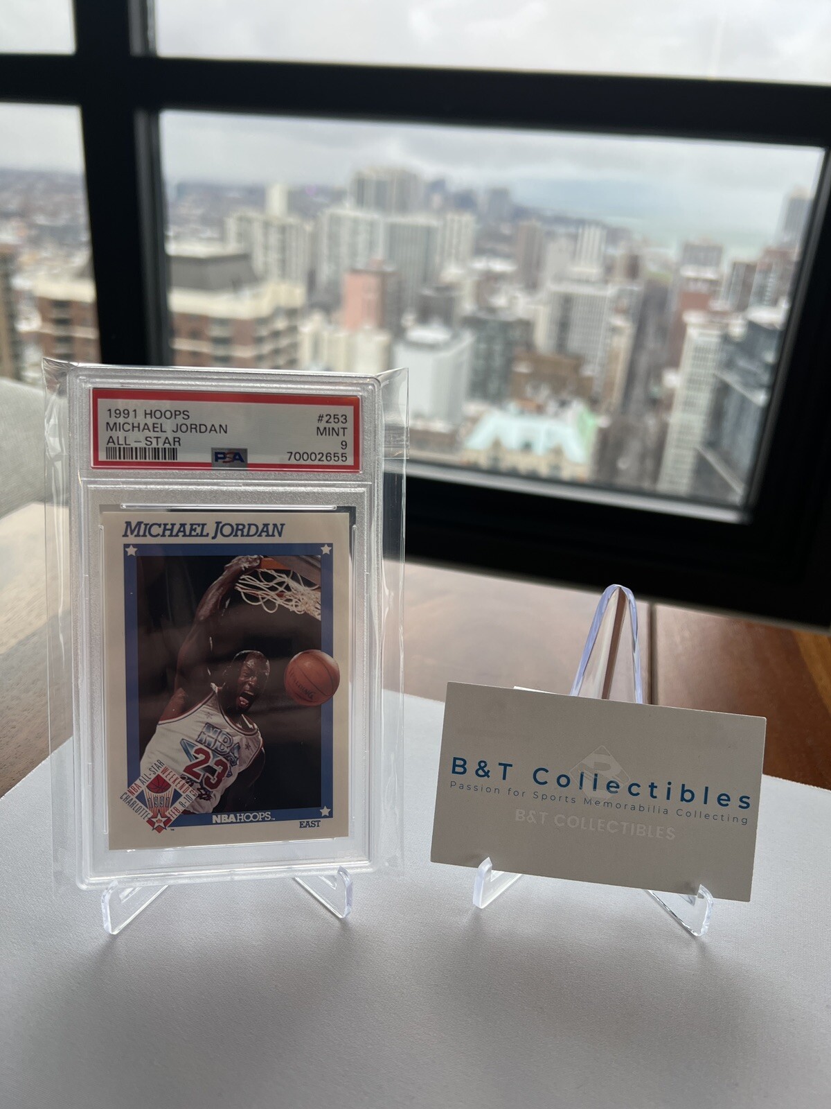 1991 Hoops Michael Jordan NBA All-Star #253 PSA 9 MINT Chicago Bulls 🔥🔥