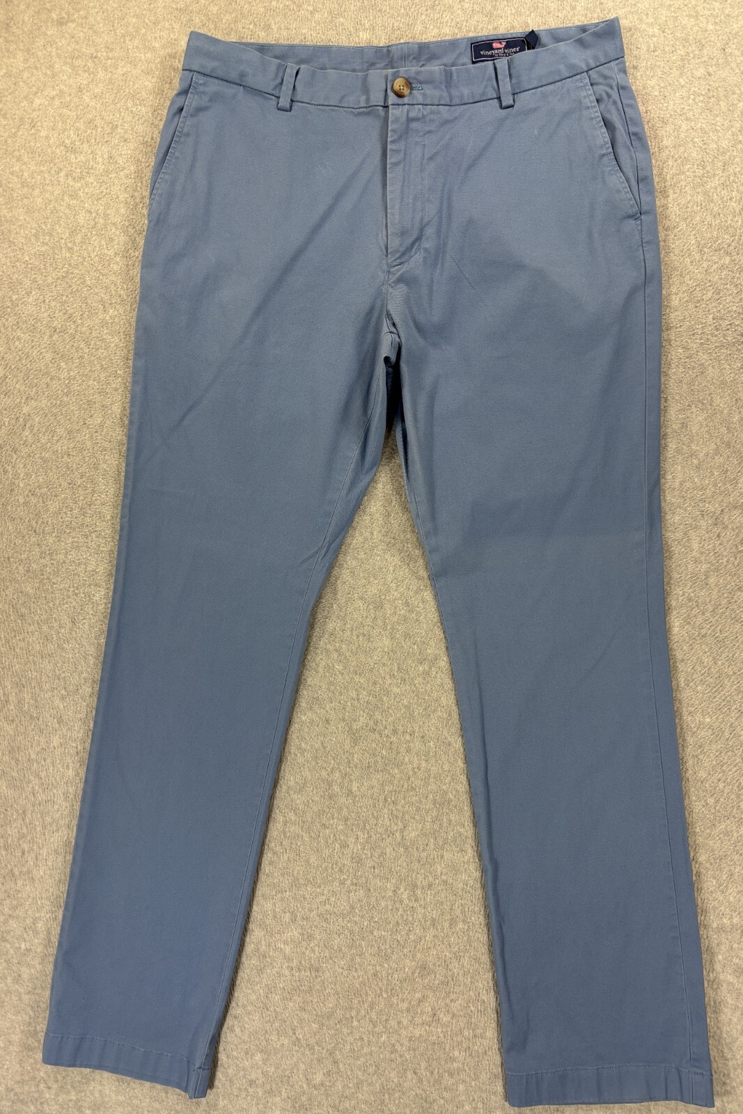 Vineyard Vines BREAKER Cotton Chino Pants (Men's 36x34) Blue