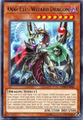 Odd-Eyes Wizard Dragon LED6-EN046 Yu-Gi-Oh! Light Play Unlimited