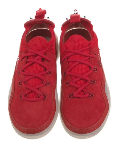 CHRISTIAN LOUBOUTIN Men's Arpoador Low-Top Sneakers Red 42, Mens 9 USA - Picture 3 of 5