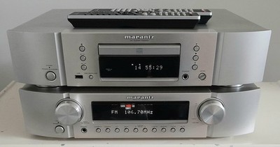Marantz SR 5023 inkl. High End CD-Player Cd 6003 mit Fernbedienungen