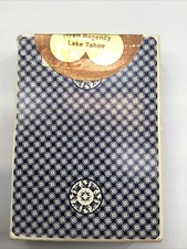 Hyatt Regency Lake Tahoe Casino Used Playing Cards Gemaco Nevada Sealed Poker