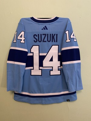 Nick Suzuki Montreal Canadiens Reverse Retro 2.0 Jersey Adidas 52