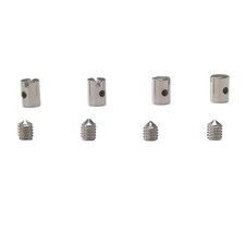 4 Sets Solderless Cable Nipple 5mm OD Motorcycle Scooter Mower Throttle Choke
