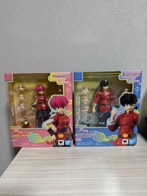 BANDAI Ranma 1/2 S.H.Figuarts Ranma Saotome 4573102687326 Unopened set of 2