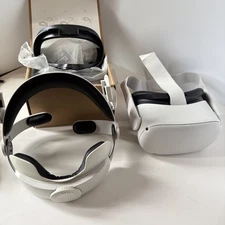 Meta Oculus Quest 2 256GB-VR Headset Headset ONLY No Controllers w/accessories 