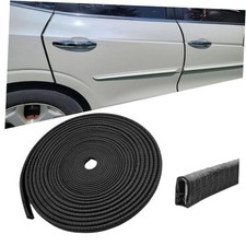 HQRNYP 33Ft 10M Car Door Edge Guards, Car Door Edge Protector, 10 Meters Black