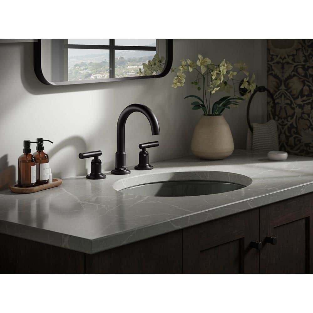 KOHLER Torrington 8 in. Widespread Double Handle Bathroom Faucet