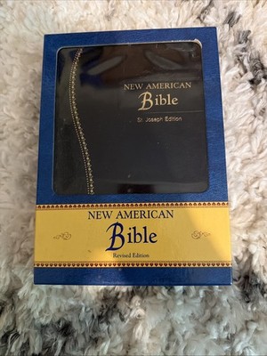 St. Joseph Edition NABRE Revised Confraternity of Christian Doctrine Black
