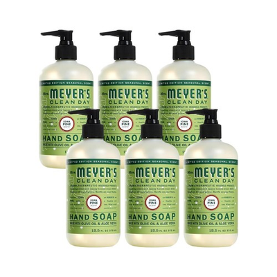 #ad Mrs. Meyer#x27;s Liquid Hand Soap Iowa Pine 12.5 Fl Oz Pack of 6 $11.90