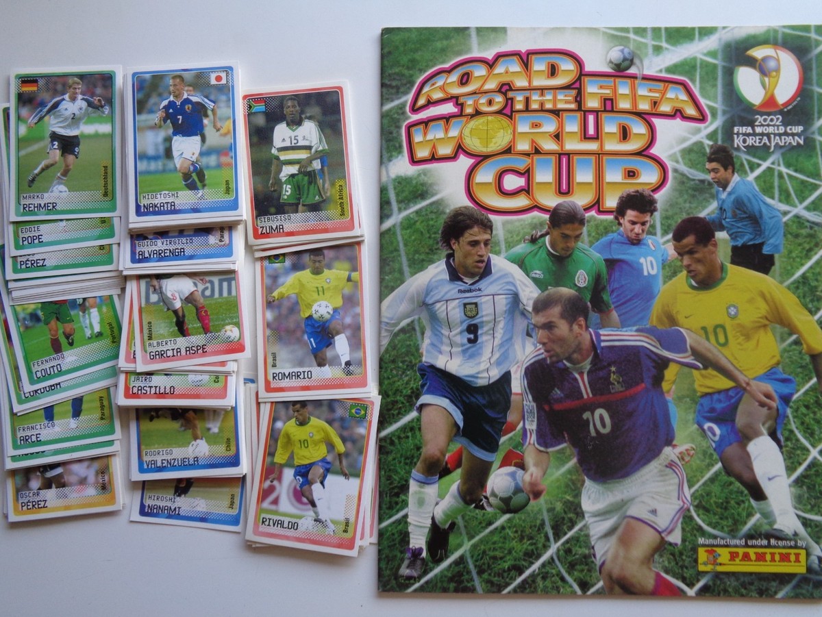Panini Road to World Cup Korea & Japan 2002 Complete Loose