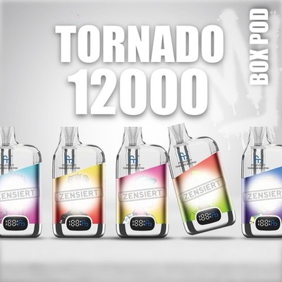 RandM Tornado Box Pod 12000 Basisgerät E-Zigarette Vape E-Liquid 10ml