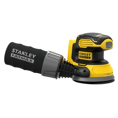 Akku Exzenter schleifer inkl. 20V 2Ah Akku und Ladegerät Stanley