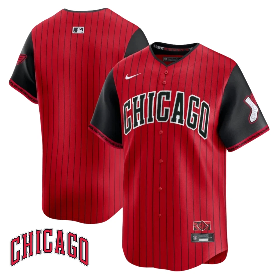 Men's White Sox Red 2025 City Connect Limited Jersey - Image 4 of 4