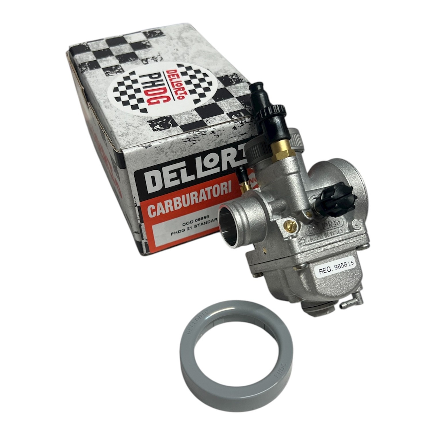 CARBURATORE DELL'ORTO PHDG 21 AN COD. 9858 PLURIMARCA SCOOTER SCHEMA A 4T VARIE