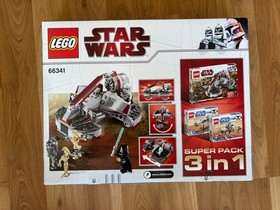 LEGO 66341 Star Wars: Star Wars Super Pack 3 in 1 New Sealed MISB Rare Excellent Condi