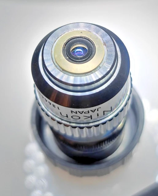 Objectif Microscope Nikon 20x 0.4 160/0-2 DIC - Photo 3/4