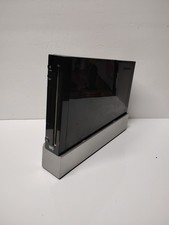 Nintendo Wii Black Console with Stand, Cables...