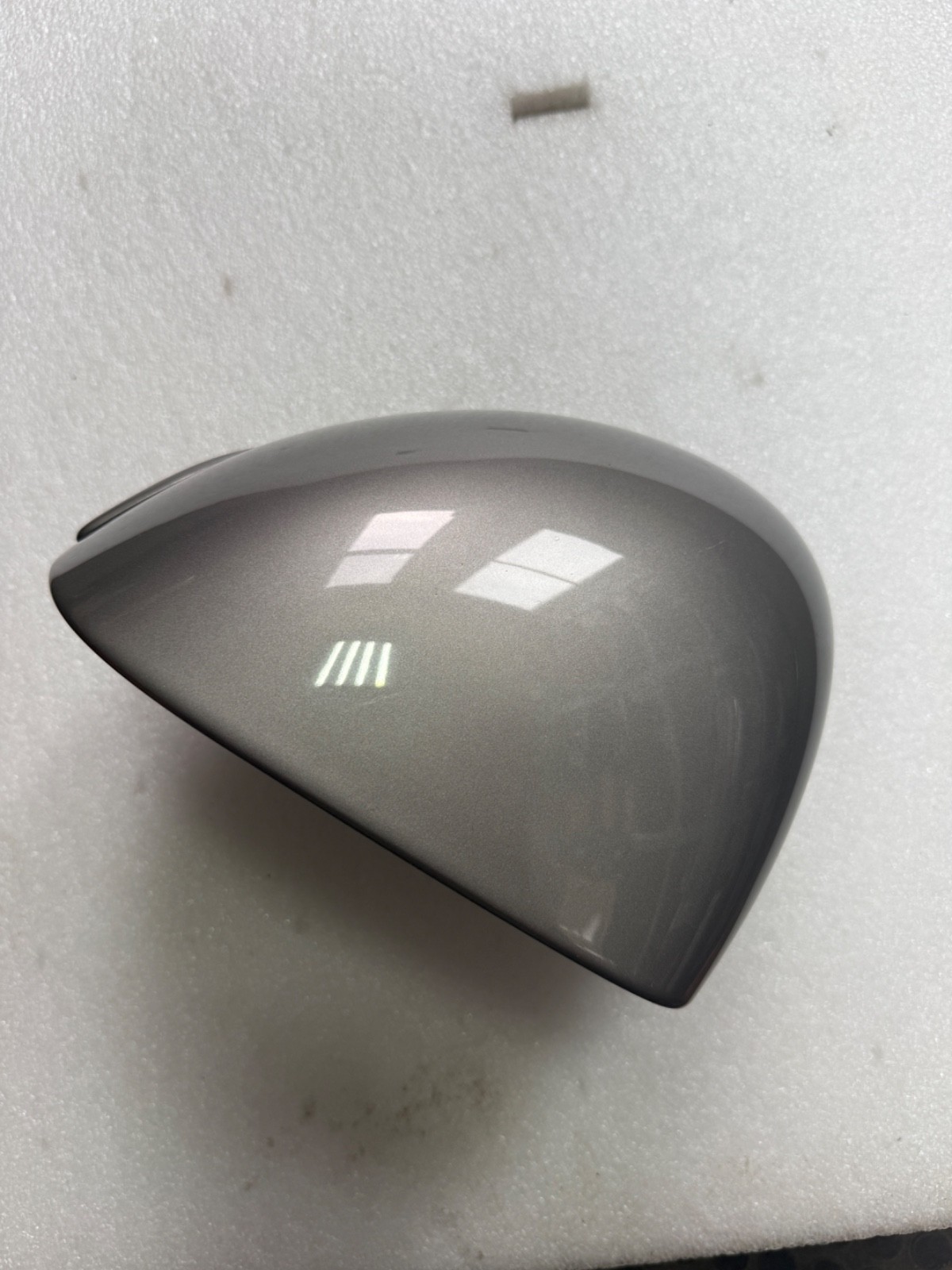 OEM McLaren Mirror Housing Caps Covers Pair Grey  720S  14A3463CP  14A3464CP