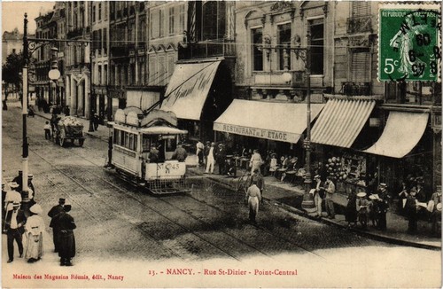 Carte Postale Ancienne CPA MARON – Rue De NANCY (386254) – Collection, Timbre, Courrier