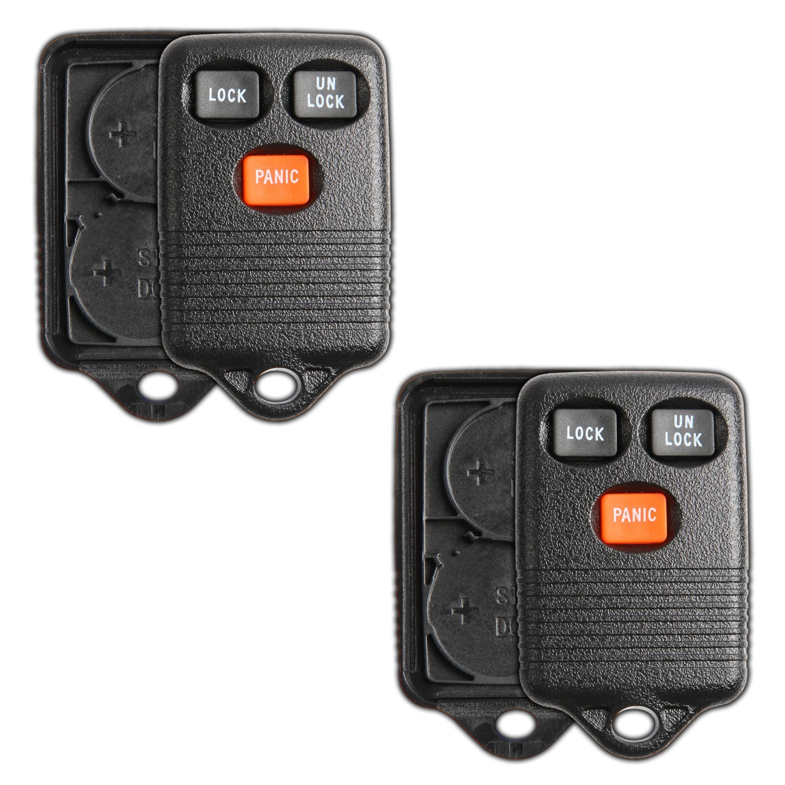 2 Key Fob Remote Shell Case Replacement for Ford Lincoln Mercury 3b GQ43VT4T