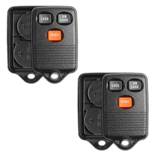 2 Key Fob Remote Shell Case Replacement for Ford Lincoln Mercury 3b GQ43VT4T