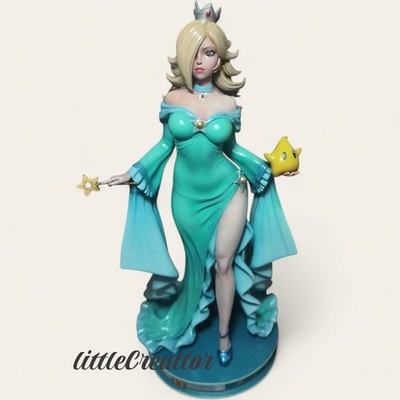 Rosalina Collectible Figure | 25 30 cm | Hand-Painted Galaxy Princess with Luma