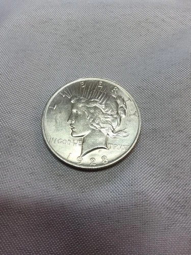 1923  Mint Silver Peace Dollar BU Beautiful Coin
