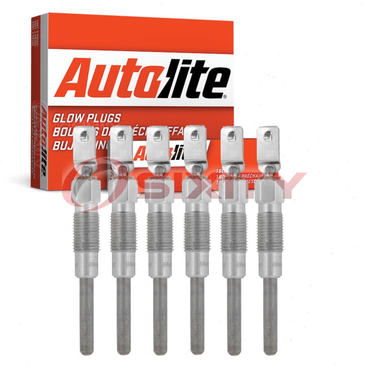 6 pc Autolite 1115 Diesel Glow Plugs for ZD-1 180 12G Ignition Cylinder wf