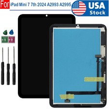 For iPad Mini 7 7th 2024 A2993 A2995 LCD Display Touch Screen Digitizer Assembly