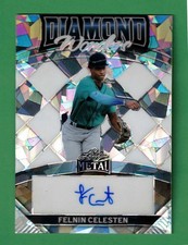 2024 LEAF METAL FELNIN CELESTEN AUTO DIAMOND WONDERS SILVER CRYSTAL 7/15