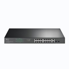 TP-LINK TL-SG1218MP 18-Port Gigabit POE 250W Rackable Switch