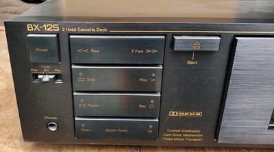 ◆動作品Nakamichi BX-125 カセットデッキ ◇動作品Nakamichi BX-125 カセットデッキ