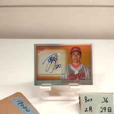2024 Topps 206 Ryoji Kuribayashi 6/7 Autographed Card Hiroshima Toyo Carp NPB