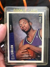 Ray Allen 1996-97 Collector’s Choice Rookie Card. rookie card picture