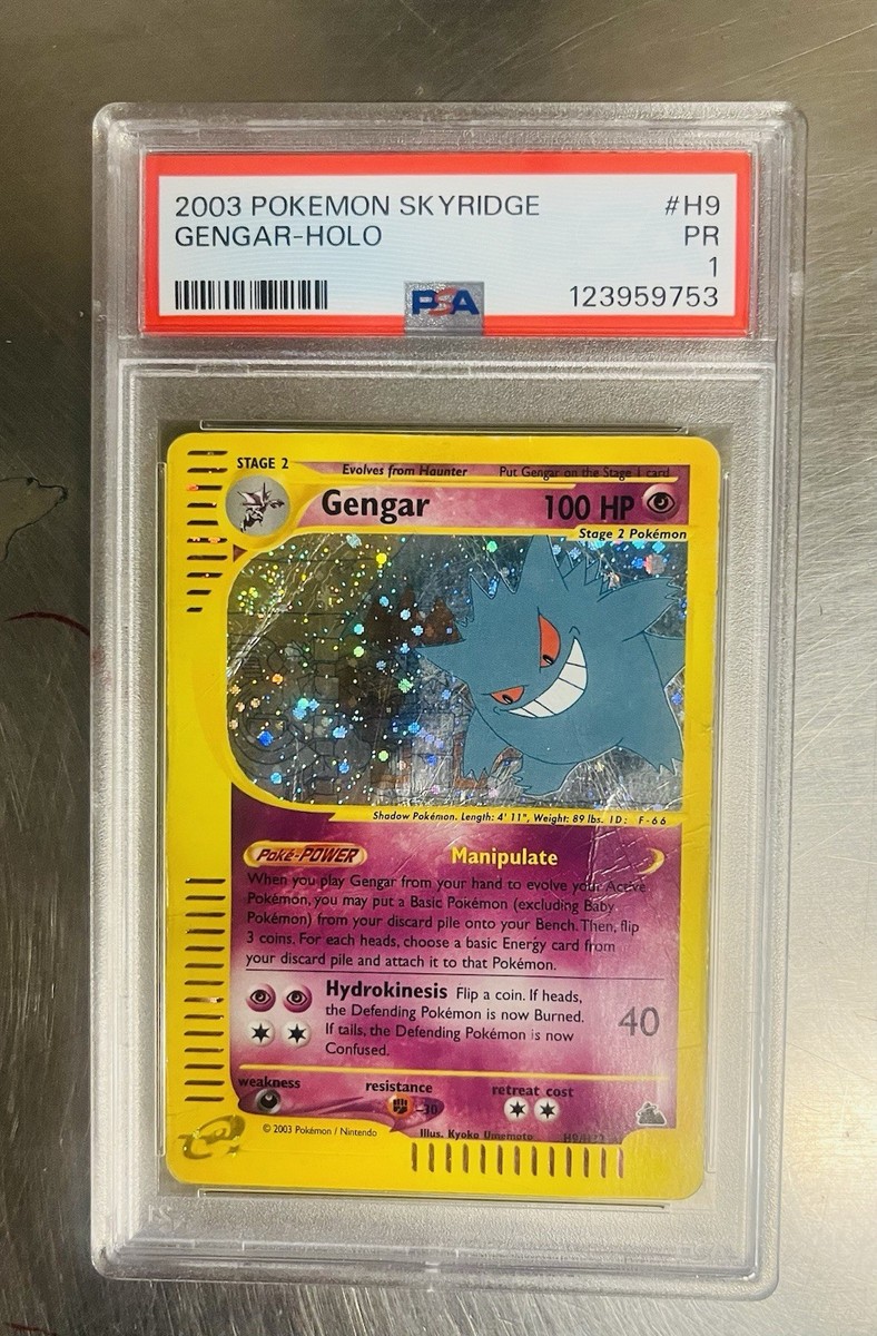 Gengar H9/H32 Skyridge Holo for sale online | eBay