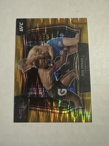 2023 Panini Select UFC Jon Jones Octagonside #251 Gold Flash Ssp /10