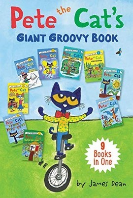 Pete the Cat's Giant Groovy Book: 9 I C..., Dean, James