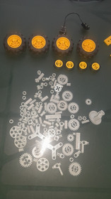 Lego 8082 Multi Control Set Vintage Technic with Instruction Box INCOMPLETE