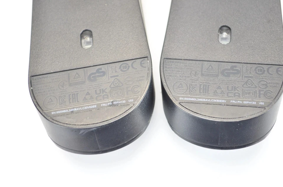 Lote de 10 ratones ópticos Lenovo USB con cable 00ph133 Foto 2 de 2