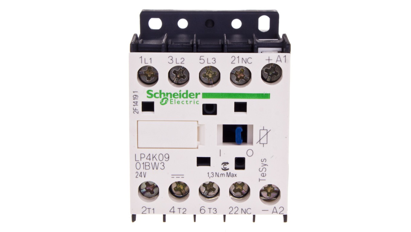 Power Contactors 9A 3P 24V DC 0Z 1R LP4K0901BW3 TeSys