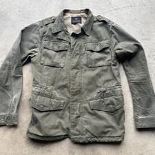 Scotch and Soda Men  s Military Field Jacket Size M